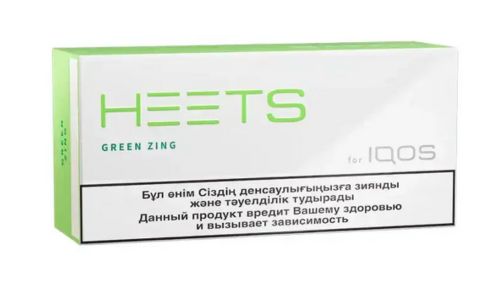 IQOS Heets Green Zing Label