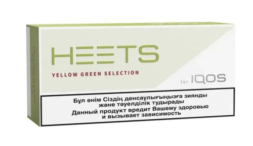IQOS Heets Yellow Green Label Selection